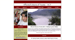 Desktop Screenshot of actsikkim.com